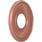 Ekena Millwork Berkshire PVC Medallion (Canopies up to 4 1/2"), 10"OD x 3 1/2"ID x 3/4"P, Metallic Champagne Pink CMP10BEFCP - alternate 4